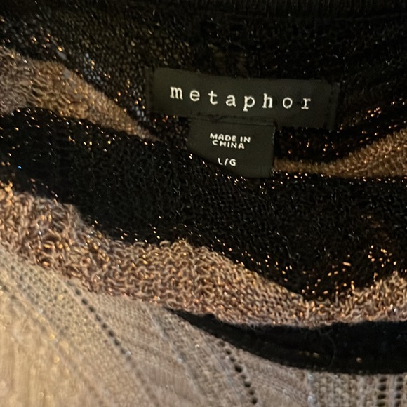 Minidress Tunic with metallic threads - Picture 2 of 3